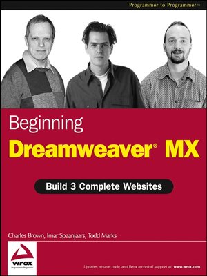 cover image of Beginning Dreamweaver MX